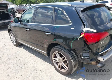 2017 Audi Q5 2.0T Premium z USA, uszkodzony, nr VIN WA1C2AFP5HA079120